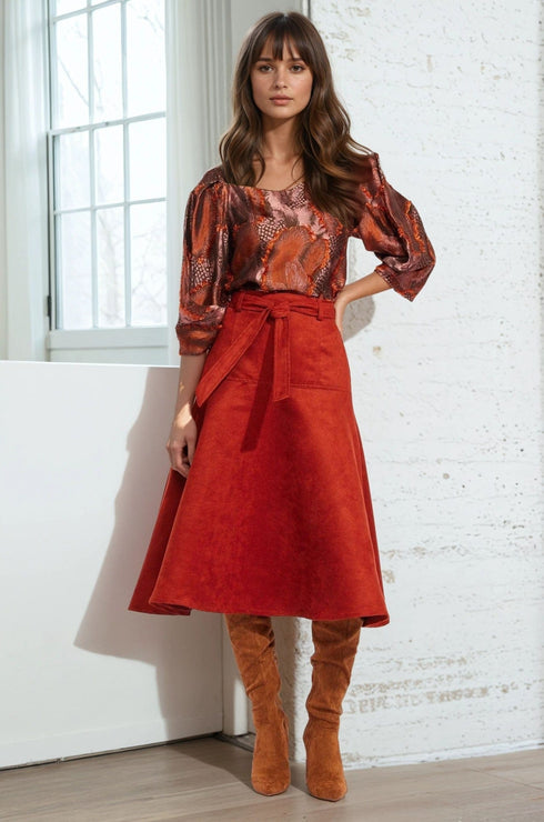 Allas Skirt - Brickland